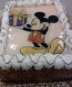 Un pastel personalizado del Mickey